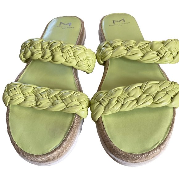 Marc Fisher Jaimee Braided Sandal Size 7 - Picture 2 of 10